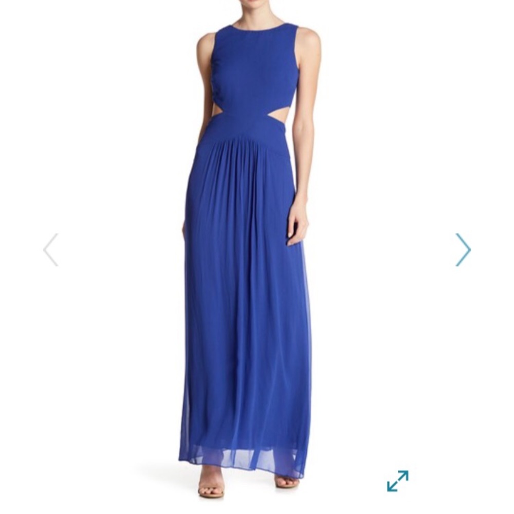 beautiful Nicole Miller prom dress